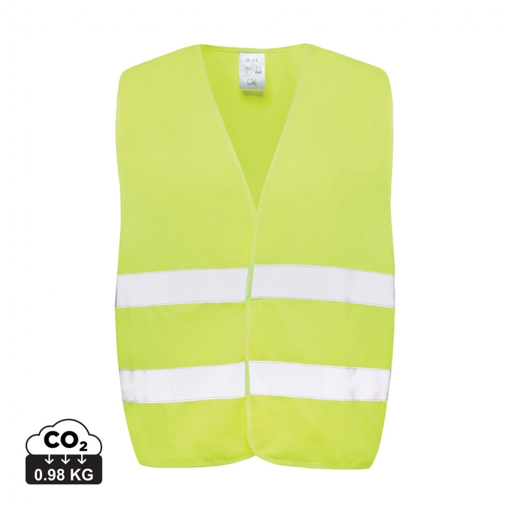 Logo trade promotional product photo of: GRS recycled PET high-visibility safety vest